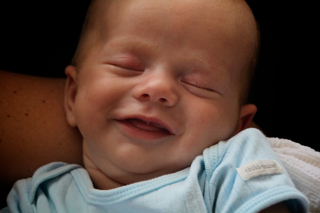 Smiling